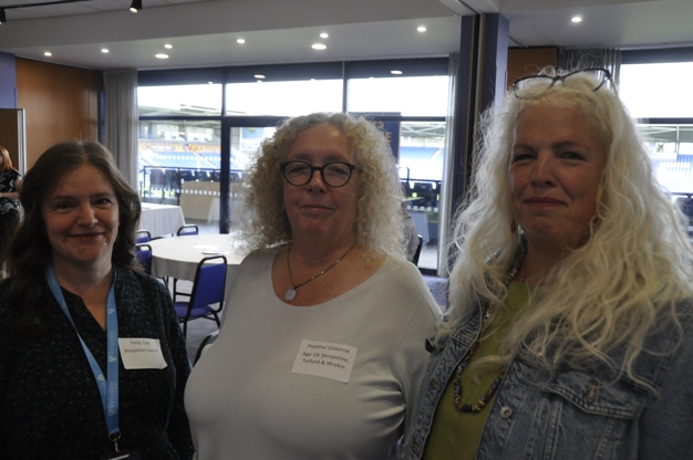 Emily Fay, Heather Osborne and Jackie Jeffrey