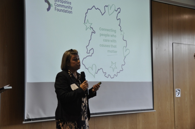 Sonia Roberts from Shropshire Community Foundation