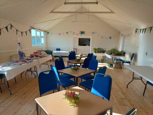 Lee Brockhurst Village Hall after completion of its renovations